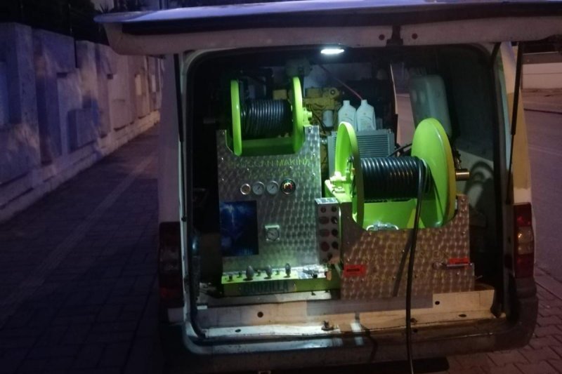 Vidanjör Yağ Tutucu Çekme